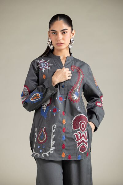 Textured Cotton | Tunic | AED 78.00