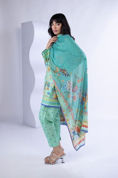 Printed | Thai Silk | Shalwar | AED 46.00