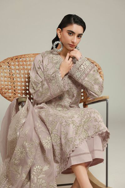 Embroidered | Cambric | Fabrics 3 Piece | AED 230.00