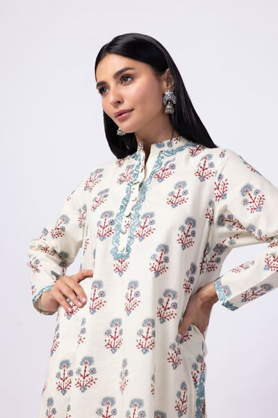 Embroidered | Cambric | Kurta | AED 100.00
