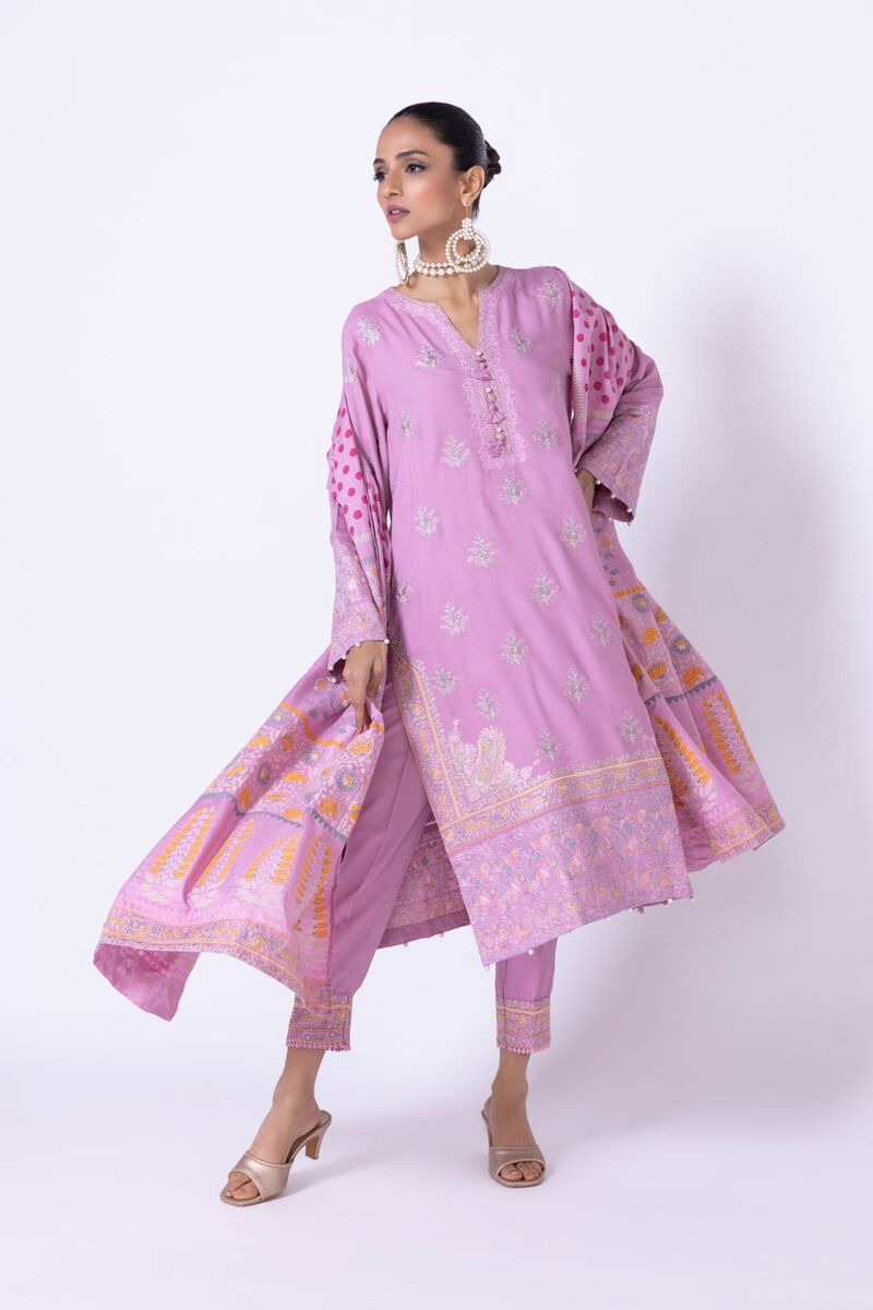 Embroidered | Tusser Silk | Dupatta | AED 42.00