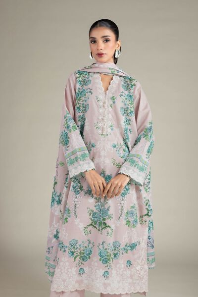 Embroidered | Cambric | Tailored 3 Piece | AED 280.00