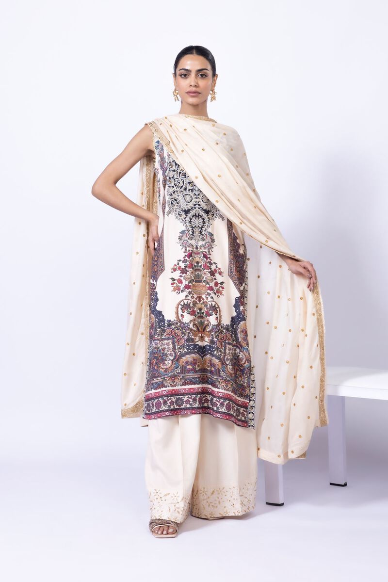 Embroidered | Light Thai Silk | Dupatta | null