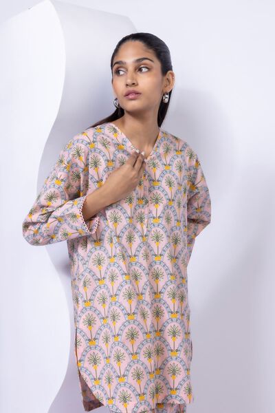 Printed | Cambric | Kurta | AED 56.00