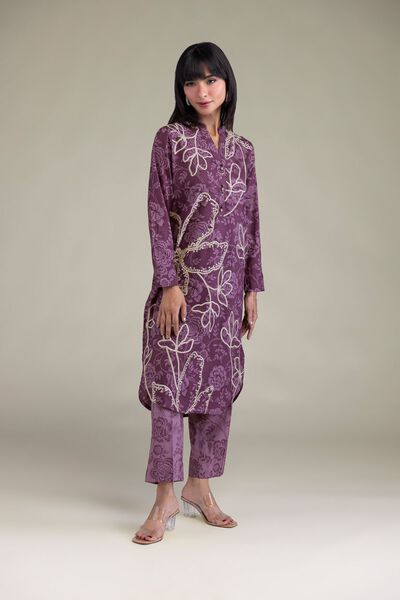 Printed | Cambric | Pants | AED 130.00