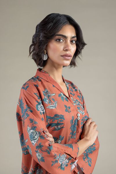 Printed | Raw Silk | Kurta | AED 100.00