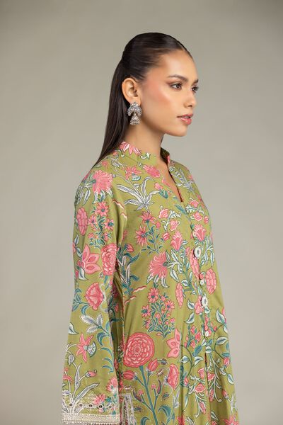 Embroidered | Cotton Viscose | Cotton Viscose Kurta | AED 100.00