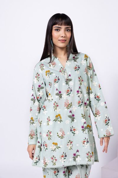 Embroidered | Crosshatch Poplin | Kurta | AED 120.00