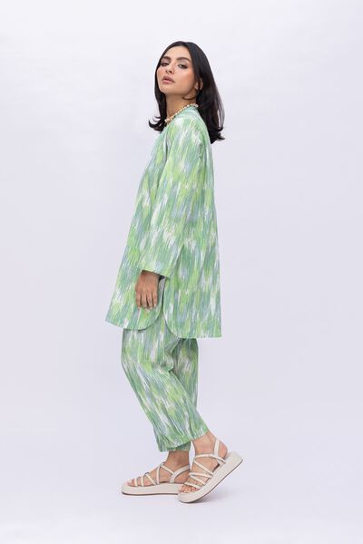 Printed | Ripple Crinkle | Pants | AED 21.60