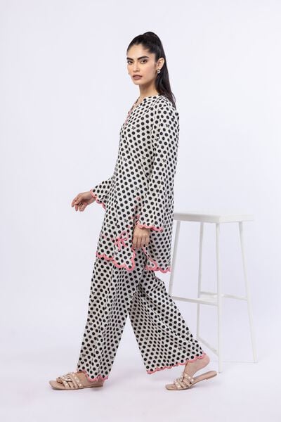Embroidered | Cotton Dobby | Pants | AED 80.00