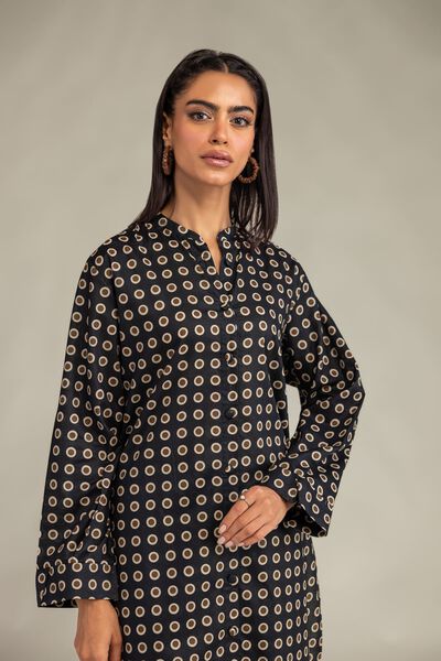 Printed | Cambric | Long Cambric Kurta | AED 150.00