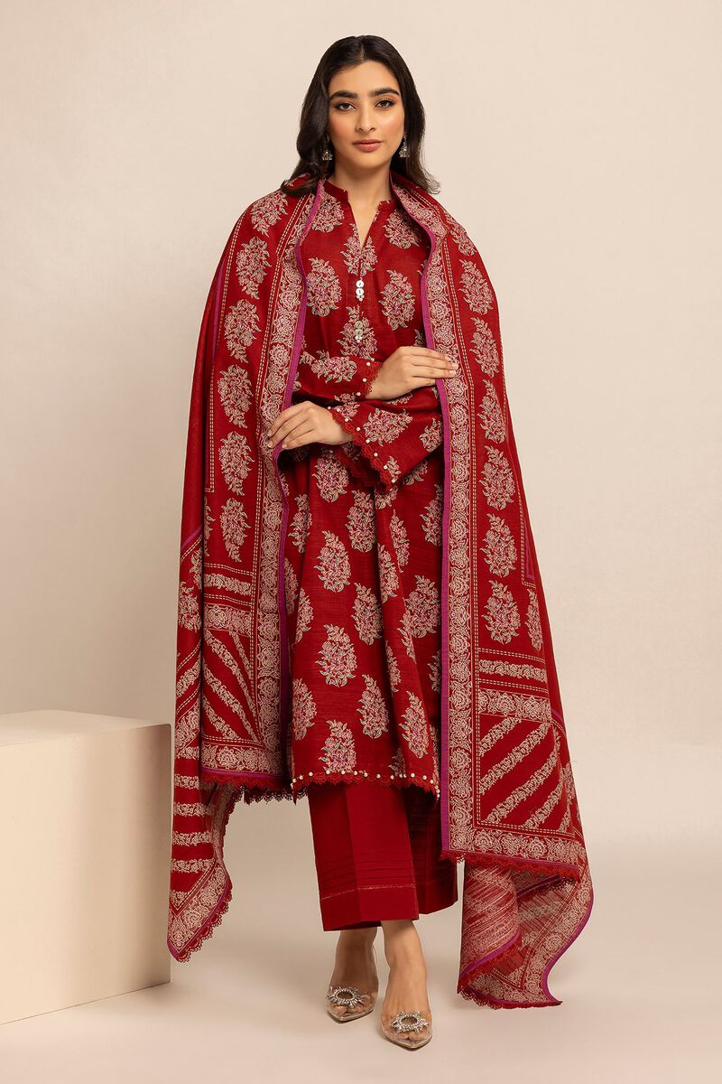 Printed | Khaddar | Fabrics 3 Piece | null