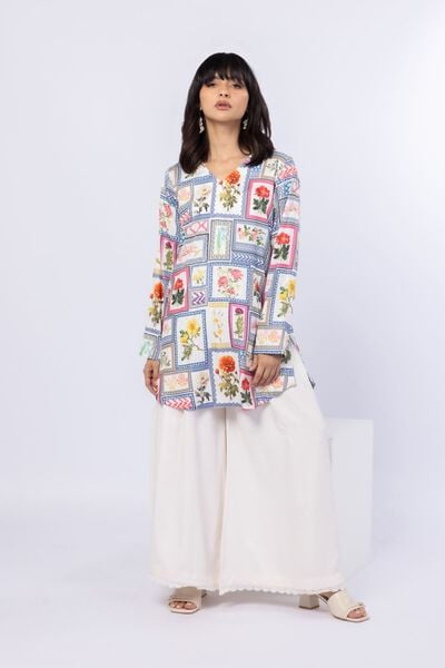 Printed | Viscose Crepe | Kurta | AED 100.00