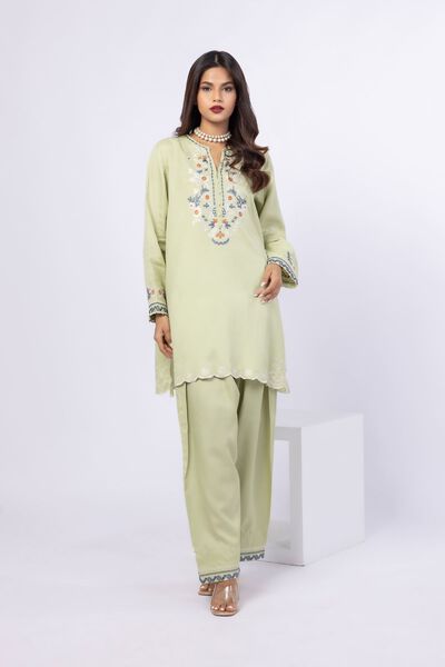 Embroidered | Thai Silk | Pants | AED 46.00