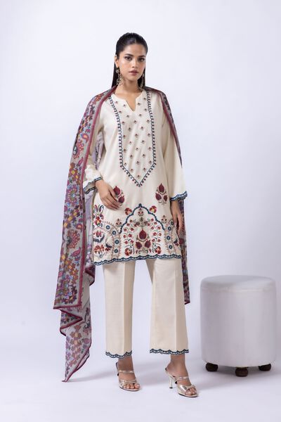 Embroidered | Cotton Dobby | Kurta | AED 80.00