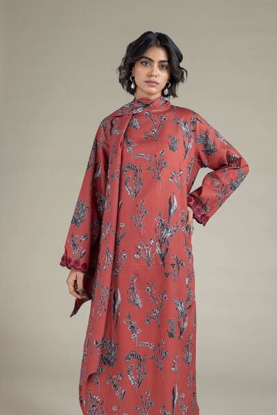 Embroidered | Raw Silk | Kurta | AED 140.00