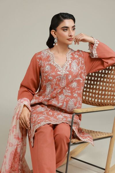 Embroidered | Cambric | Fabrics 3 Piece | AED 230.00