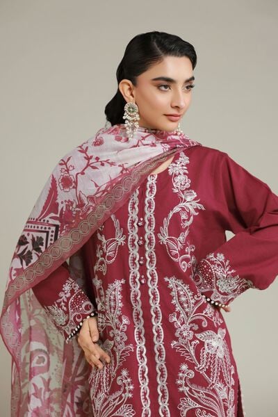 Embroidered | Cambric | Fabrics 3 Piece | AED 230.00