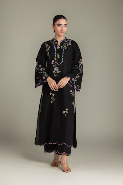 Embroidered | Light Khaddar | Fabrics 2 Piece | Top and Bottom | AED 180.00
