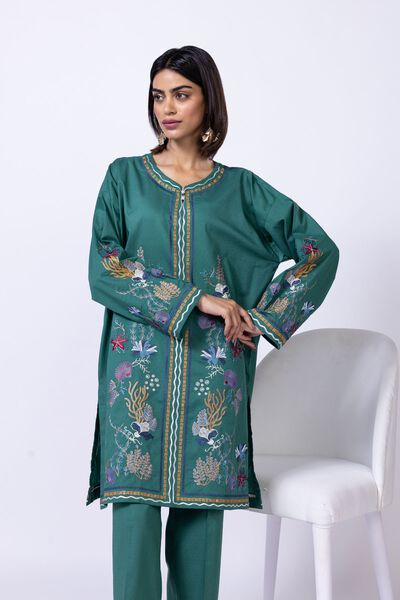 Embroidered | Cotton Dobby | Kurta | AED 160.00