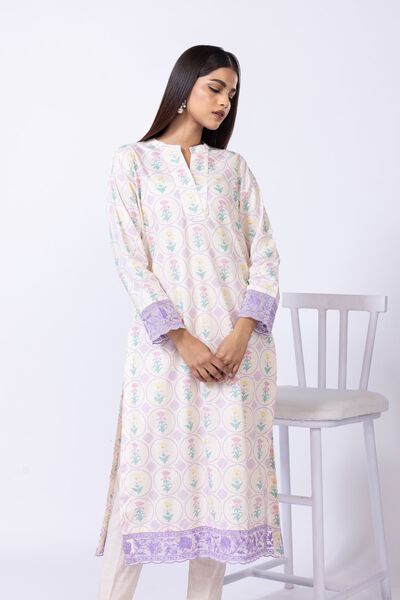 Embroidered | Crosshatch Poplin | Kurta | AED 70.00