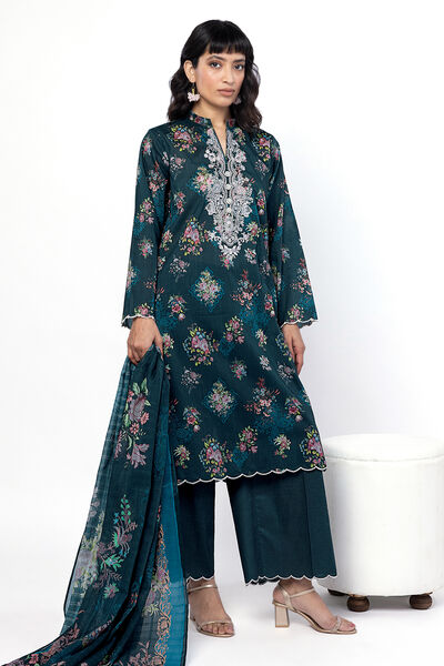 Embroidered | Lawn | Fabrics 3 Piece | AED 180.00