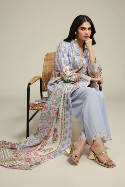 Embroidered | Textured Lawn | Lawn Tailored 3-Piece | AED 250.00