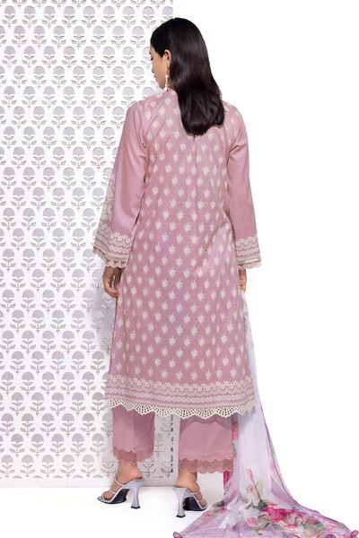 Cambric | Embroidered | Fabrics 3 Piece | AED 100.00