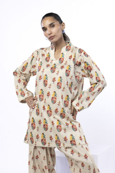 Printed | Lawn | Fabrics 2 Piece | Top and Bottom | AED 100.00