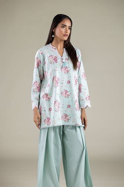 Embroidered | Textured Cotton | Kurta | AED 130.00