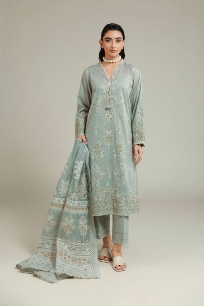 Embroidered | Cambric | Fabrics 3 Piece | AED 230.00