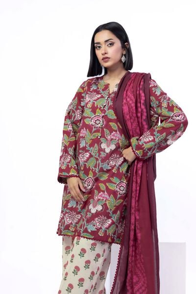 Printed | Cotton | Fabrics 3 Piece | AED 120.00