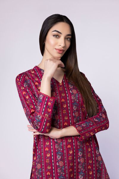 Printed | Cambric | Kurta | AED 56.00