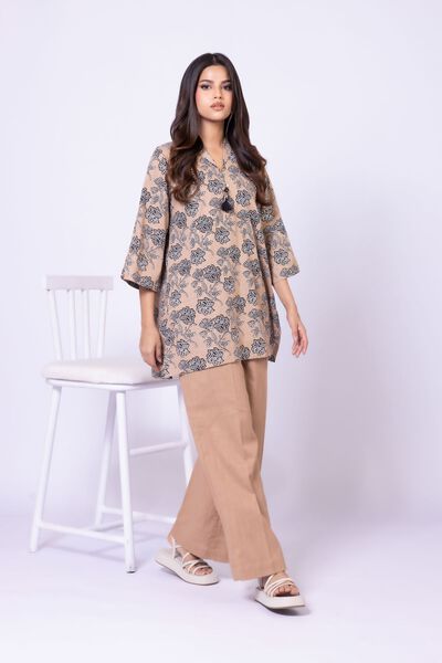Dyed | Heavy Textured Cotton | Pants | AED 60.00