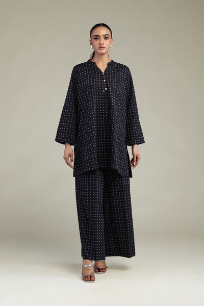 Printed | Cotton Dobby | Cotton Dobby Pants | AED 130.00
