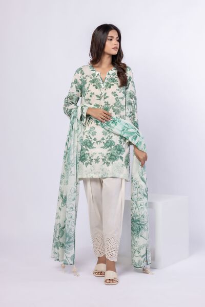 Printed | Swiss Voile | Kurta | AED 200.00
