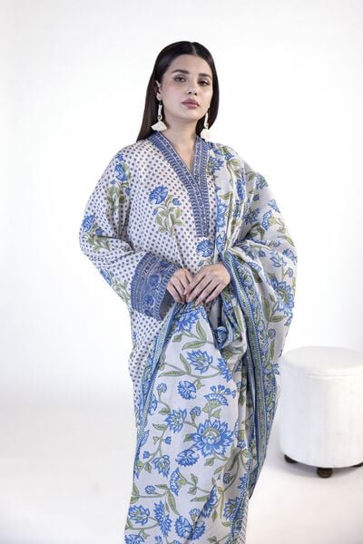 Embroidered | Lawn | Fabrics 3 Piece | AED 90.00