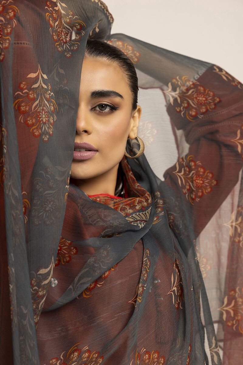 Crosshatch | Embroidered | Fabrics 2 Piece | Top Dupatta | null
