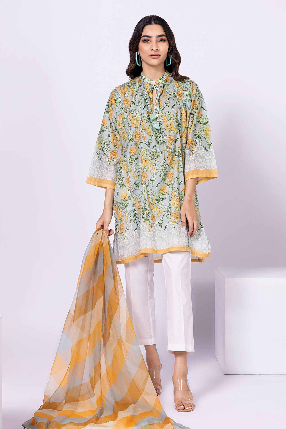 Khaadi 2 hot sale piece lawn