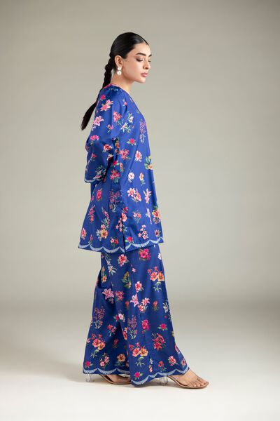 Printed | Polyester Silk | Pants | AED 80.00