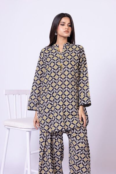 Printed | Textured Cotton | Kurta | AED 100.00