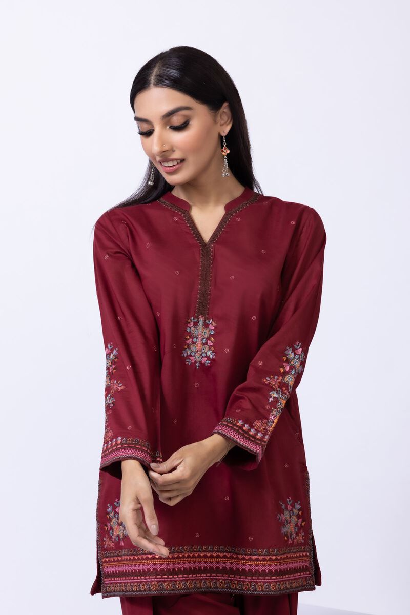 Embroidered | Cambric | Kurta | null