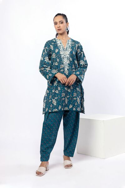 Embroidered | Light Khaddar | Fabrics 2 Piece | Top and Bottom | AED 50.00