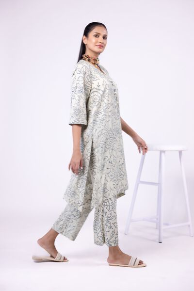 Printed | Ripple Crinkle | Pants | AED 21.60