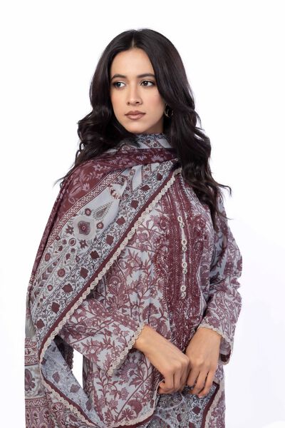 Embroidered | Cotton | Fabrics 3 Piece | AED 140.00