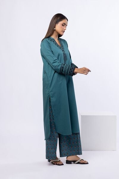 Printed | Crosshatch Poplin | Pants | AED 60.00