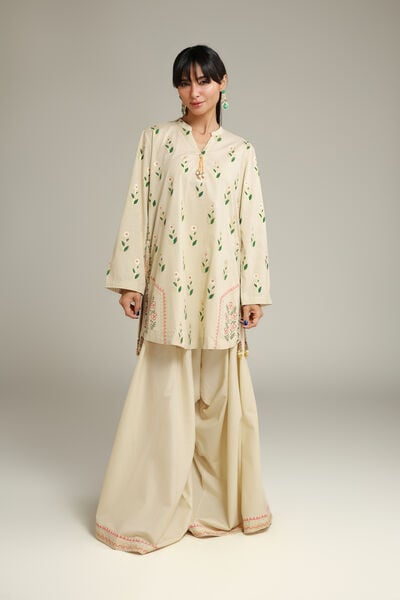 Printed | Cambric | 2-Piece Co-ord Set | AED 120.00