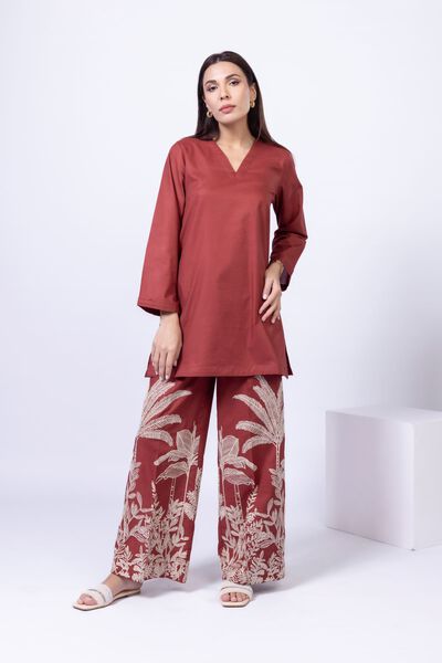 Embroidered | Dobby | Pants | AED 70.00