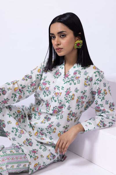 Printed | Cambric | Kurta | AED 40.00