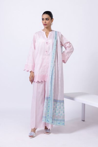 Embroidered | Elevated Cambric | Pants | AED 40.00